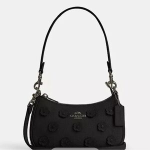 COACH Teri Mini Crossbody Bag With Floral Applique